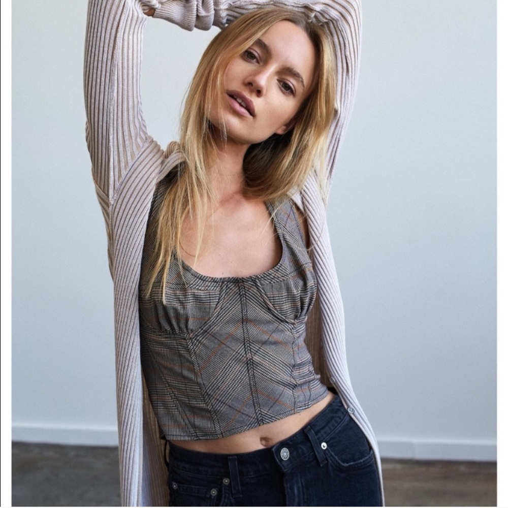 NWT Free People ‘Tara’ Corset Top